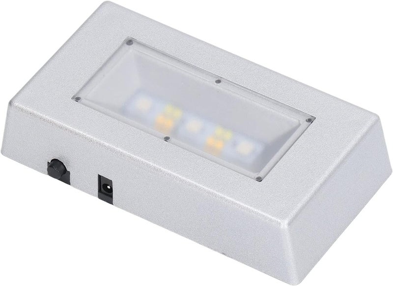 Chazcool LED Light Base, 7 Color Light Base for Glass Art 3D Crystal Stand, Rectangle Display Stand with USB Cable (White) - Image 3